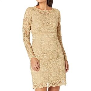 New Nanette Lepore Long Sleeve Lace Shift Dress